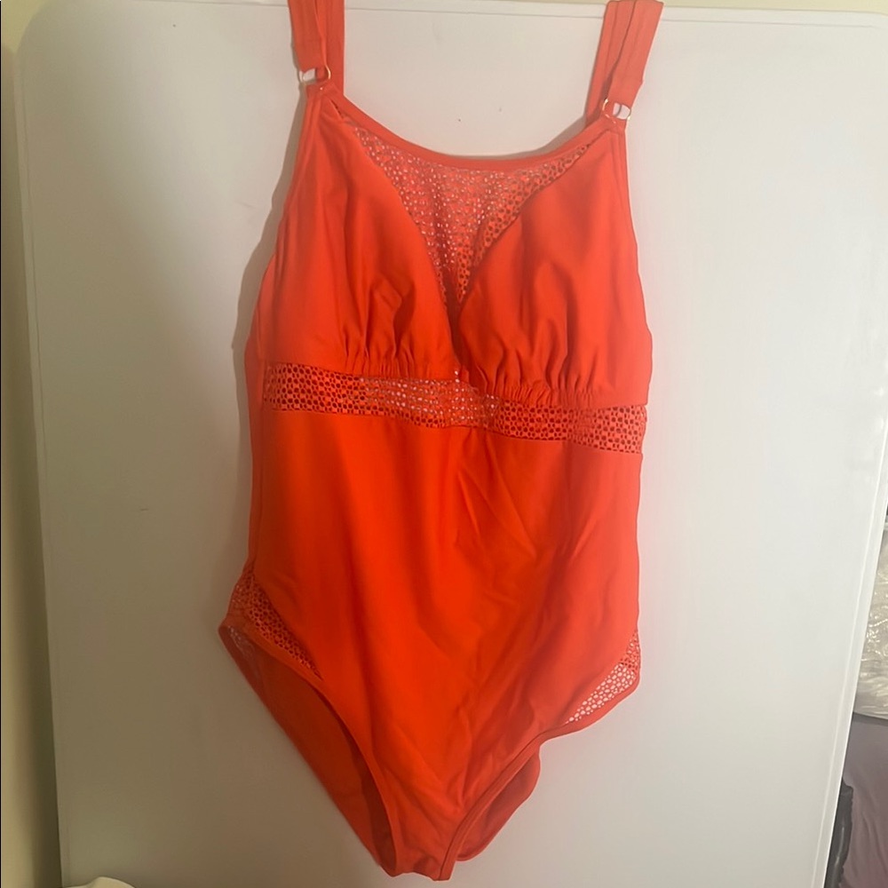 Adore Me Coralin Orange Swimsuit